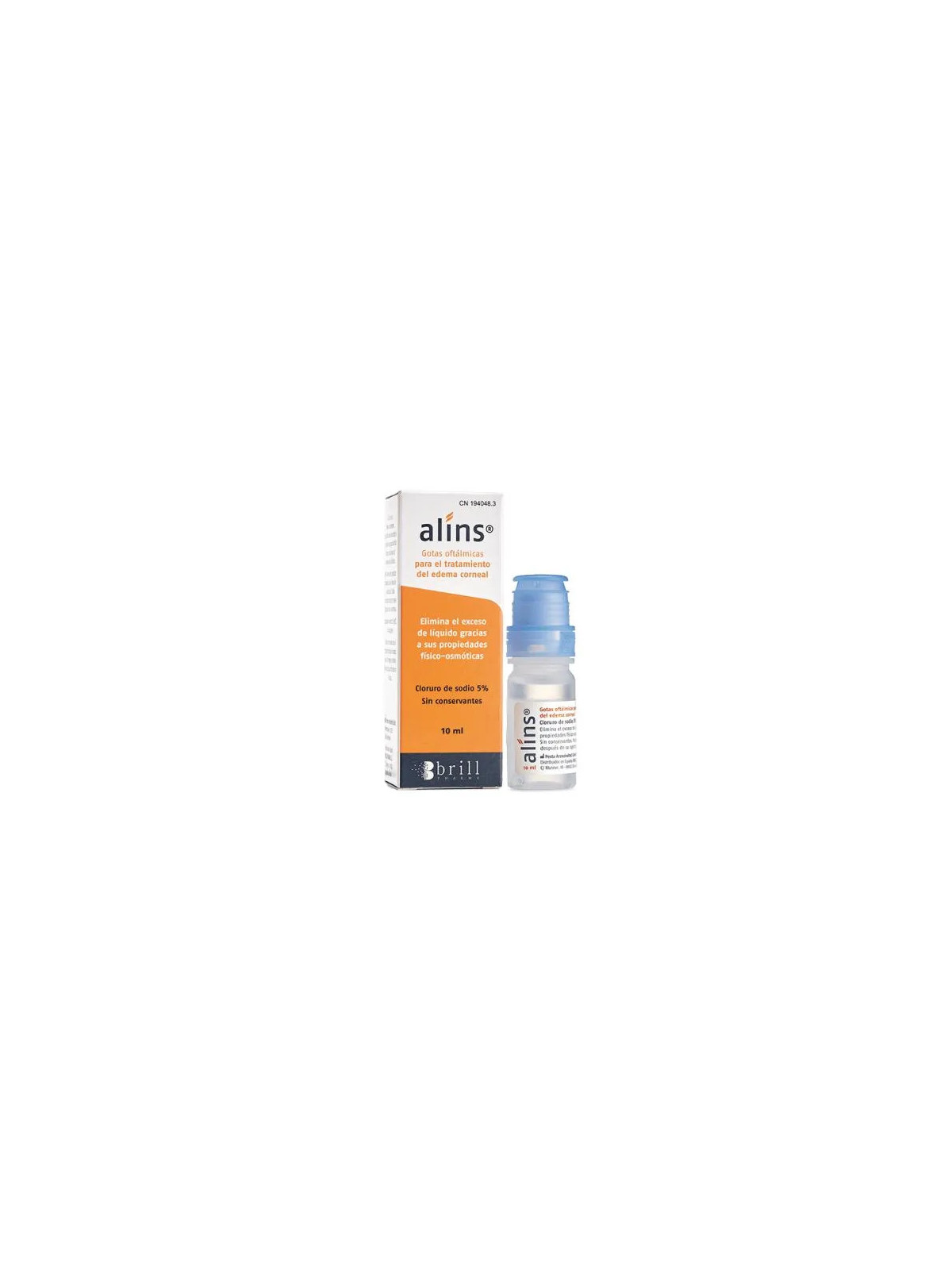 Brill Pharma Alins Gouttes Ophtalmiques 10ml