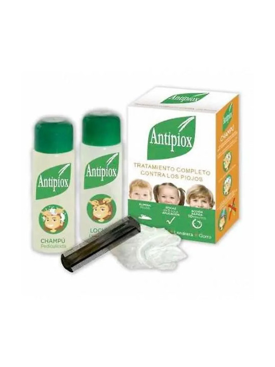 Antipiox Pack Lotion + Shampooing + Peigne + Bonnet