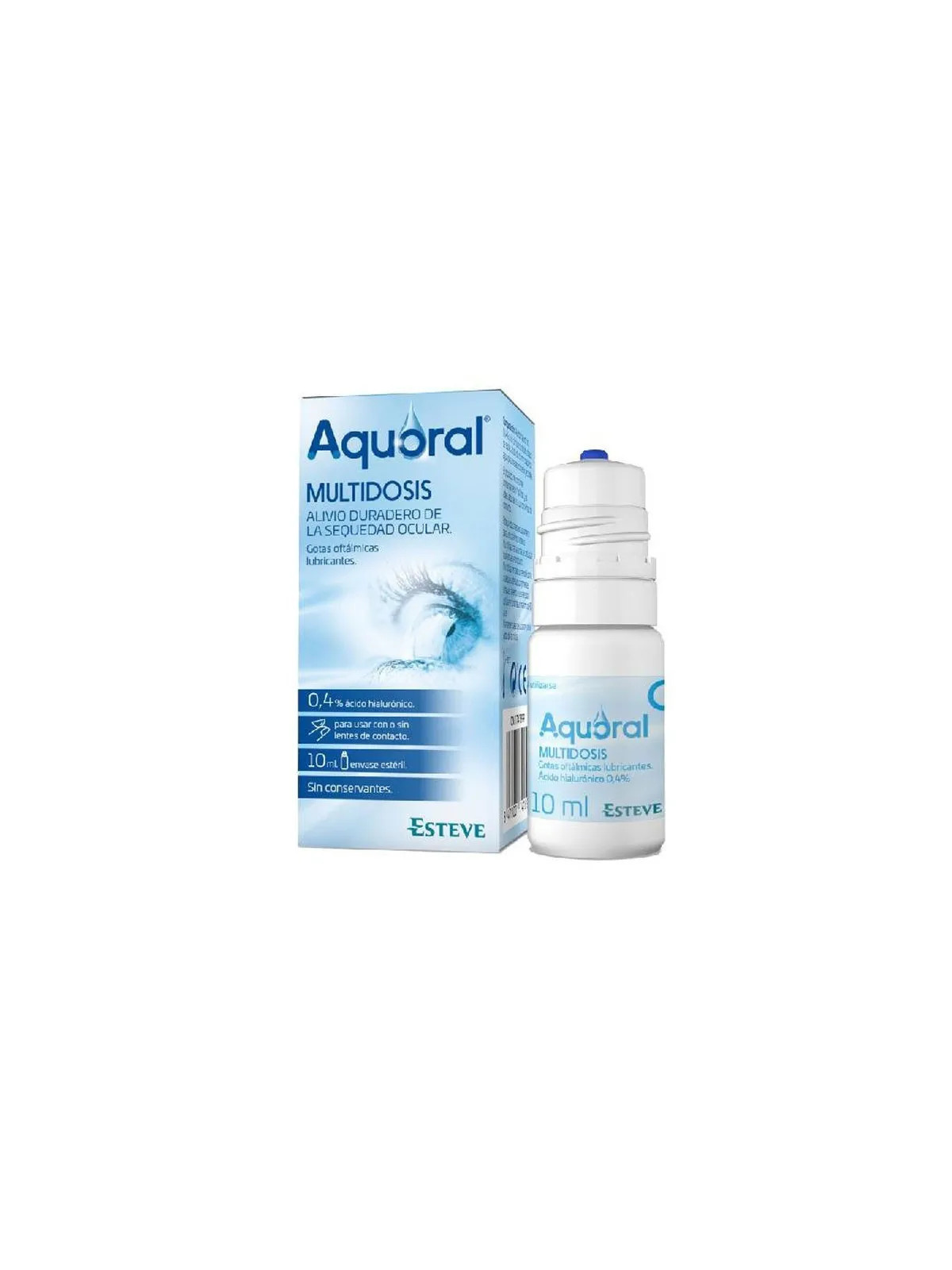 Esteve Aquoral Gouttes Oculaires 10ml