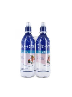 CITO-ORAL Junior Zinc Fraise 2x500ml