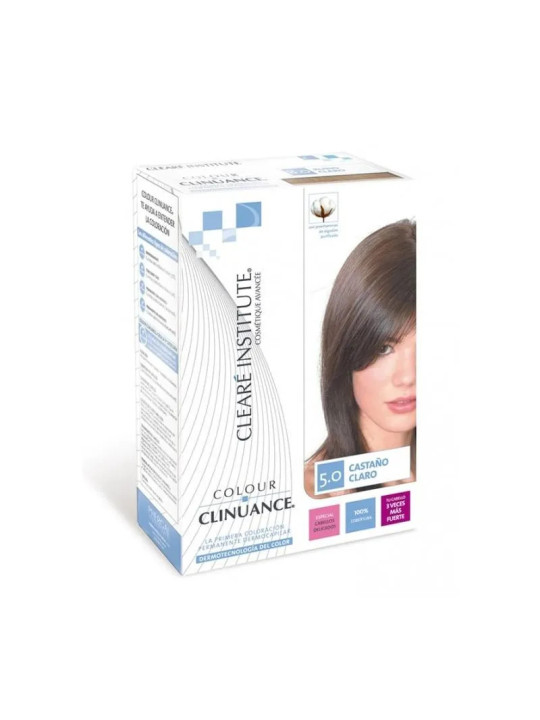 Clearé Institute Coloration 5.0 Châtain Clair Cheveux Délicats