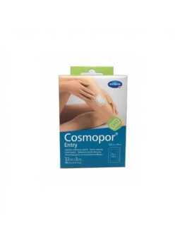 Cosmopor Entry Pansement Adhésif Stérile 7,2x5cm 10 Unités