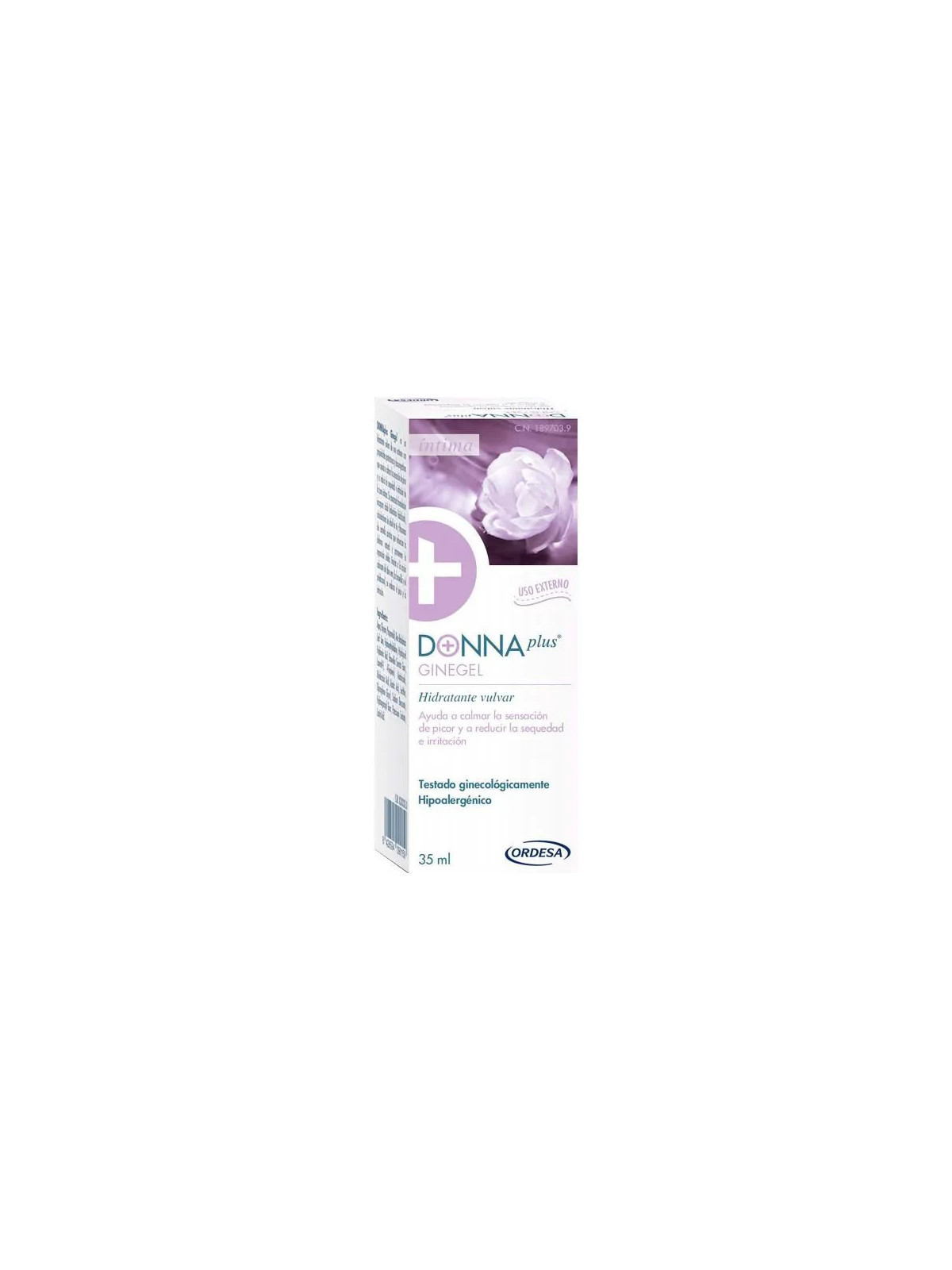 Donna Plus Ginegel Hydratant Vulvaire