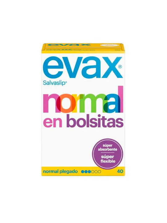 Evax Protège-slips Normal 40 Unités