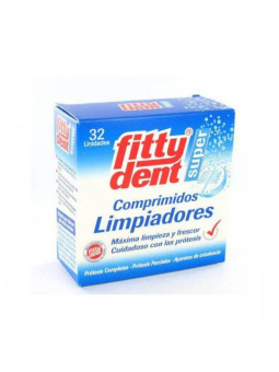 Fittydent Comprimés Nettoyants pour Prothèses Dentaires