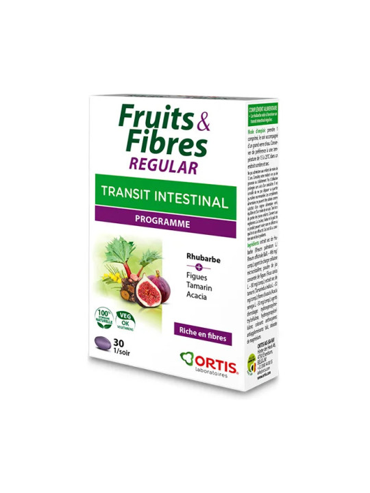 Ortis Fruits et Fibres 30 Comprimés