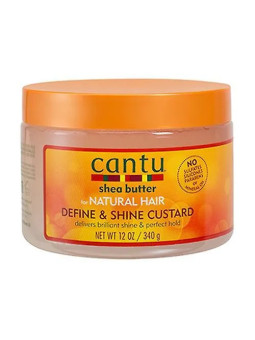 Cantu For Natural Hair Define & Shine Custard 340g
