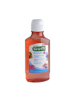 GUM Junior Bain de Bouche Saveur Fraise dès 6 ans 300ml