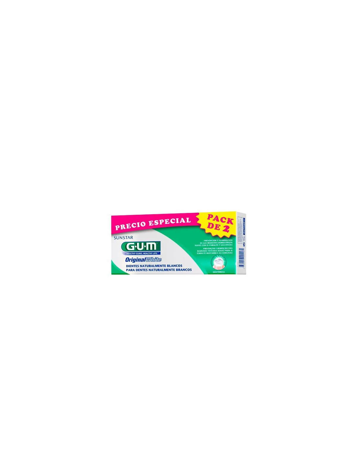 GUM Original White Dentifrice Blancheur 75ml
