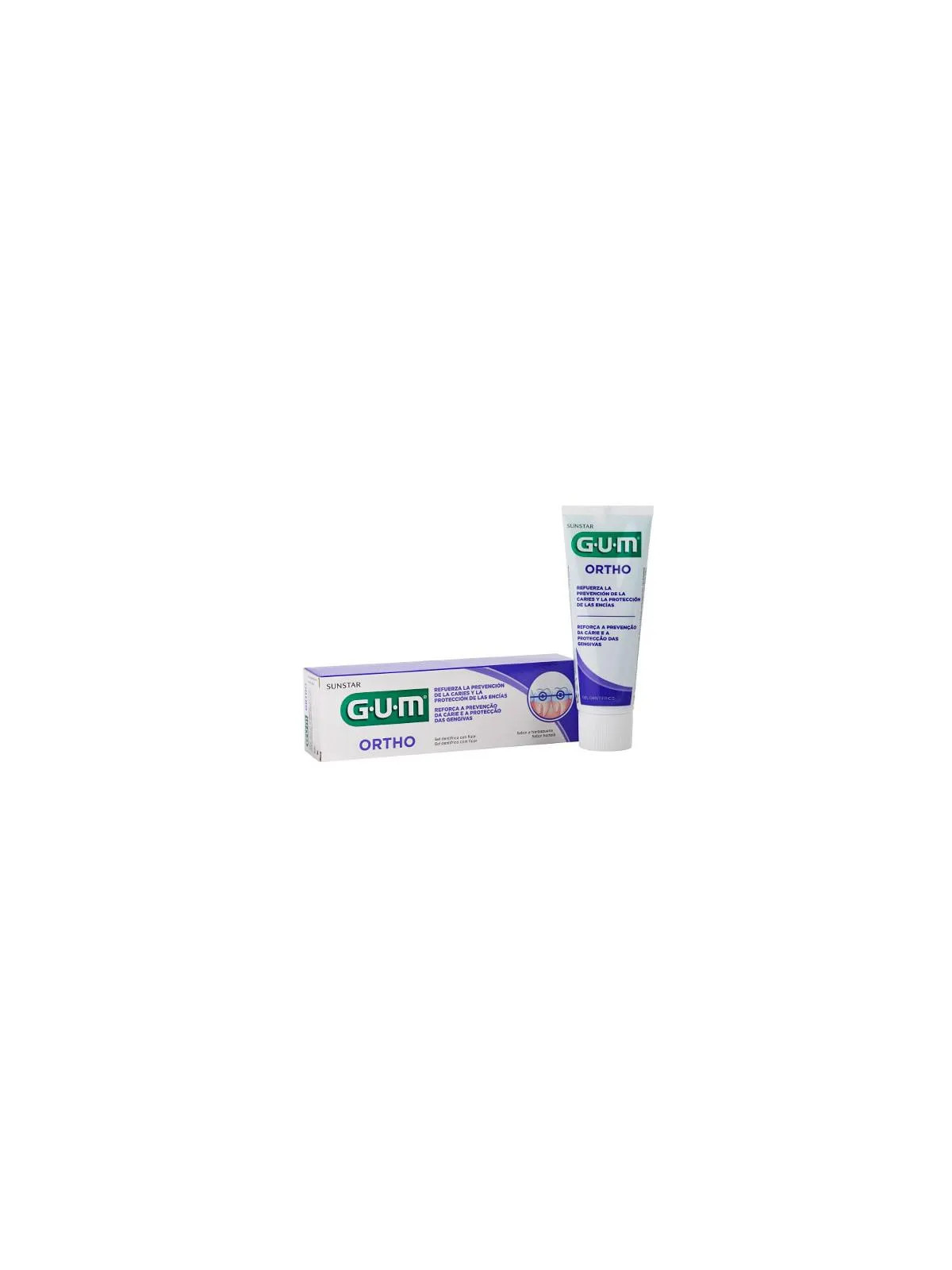 GUM Ortho Gel Dentifrice 75ml
