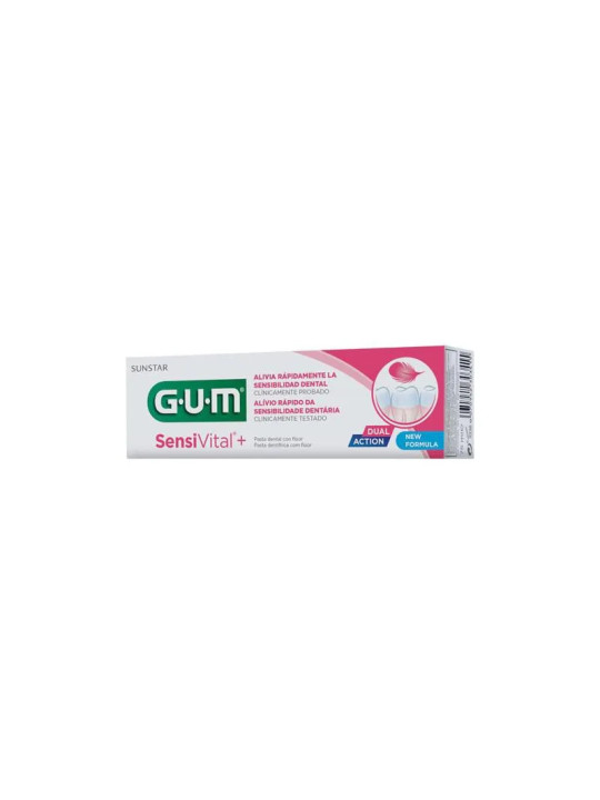 GUM SensiVital+ Dentifrice 75ml