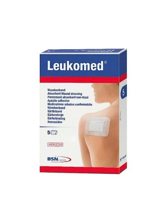 BSN Medical Leukomed Pansement Post-Opératoire 10x25cm 5 Pansements