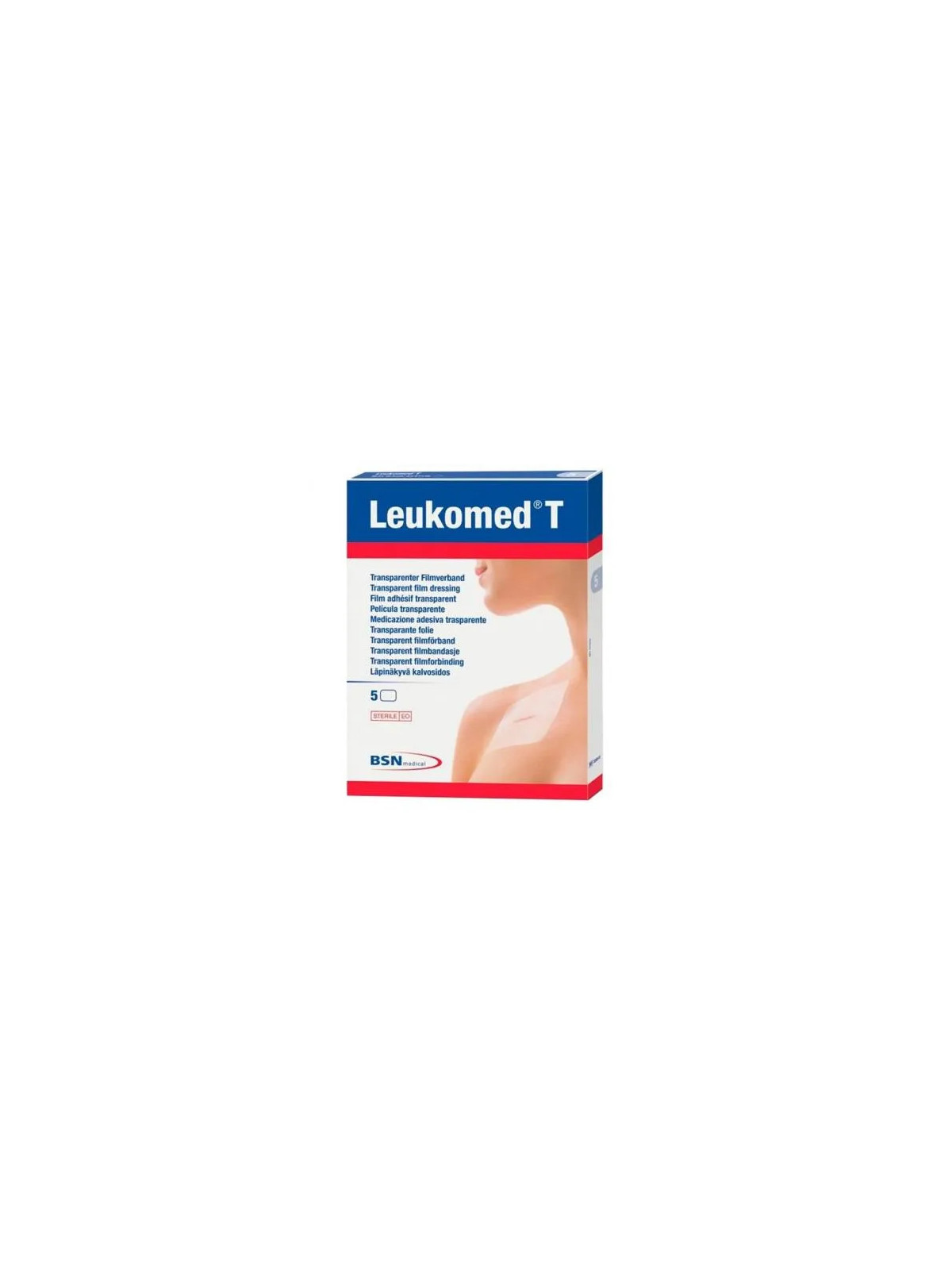 BSN Medical Leukomed T Pansement Transparent 10x25cm 5 Unités