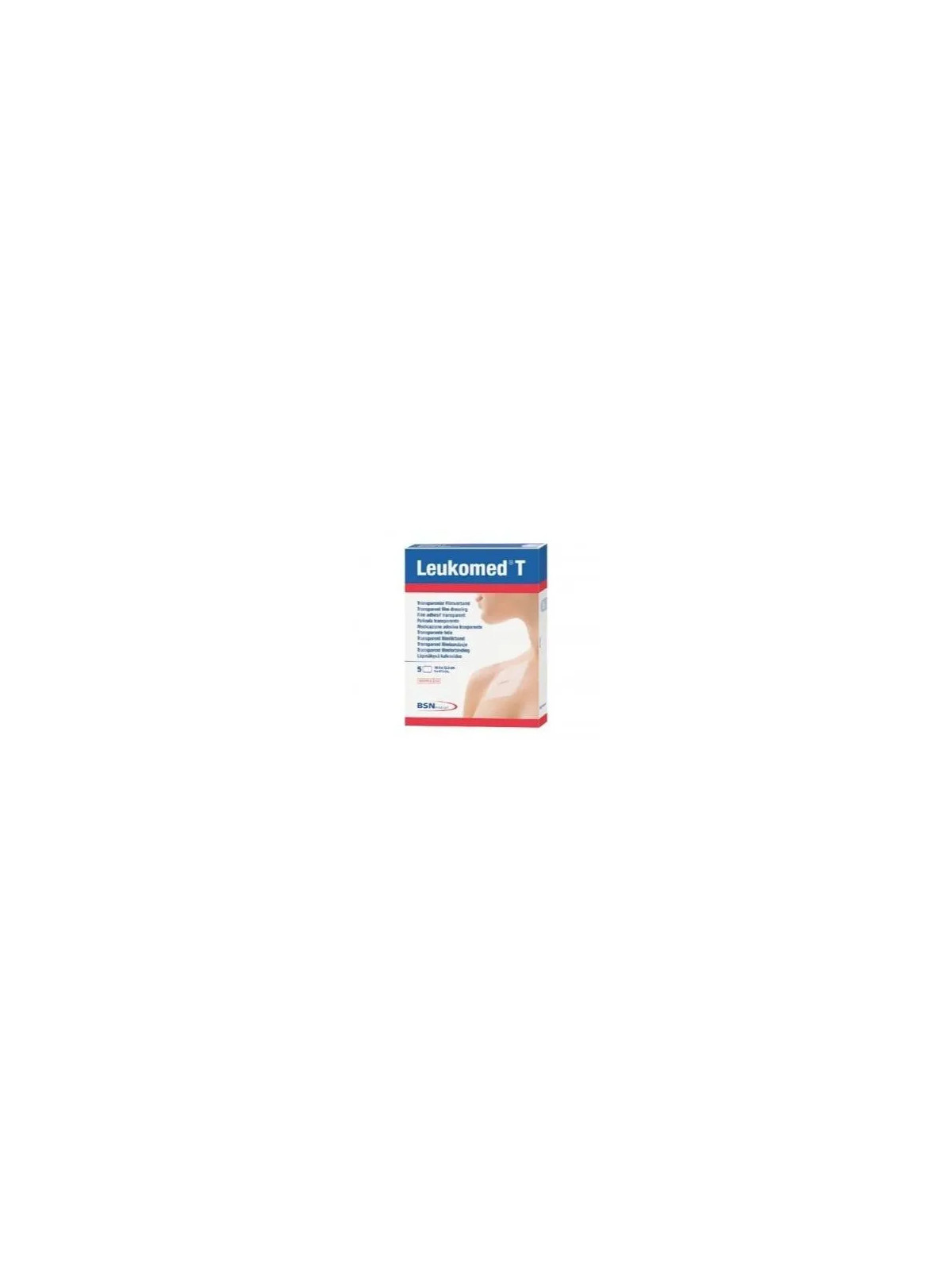 BSN Medical Leukomed T Pansement Transparent 8x10cm 5 Pansements