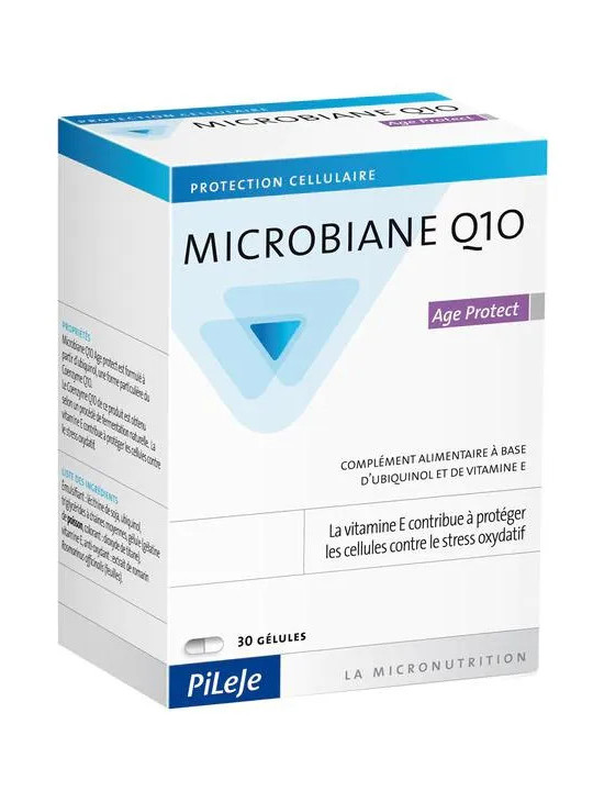 Pileje Microbiane Q10 Age Protect 30 Gélules