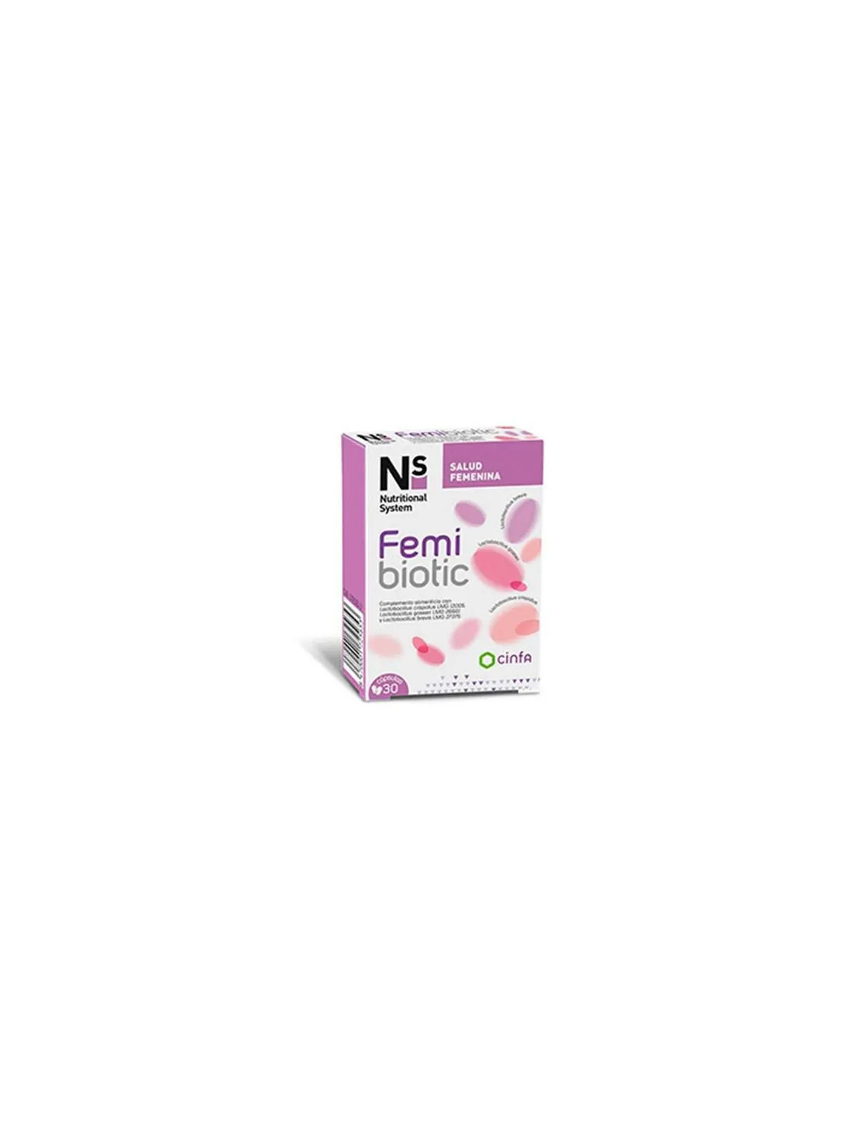 N+S Femibiotic 30 Gélules