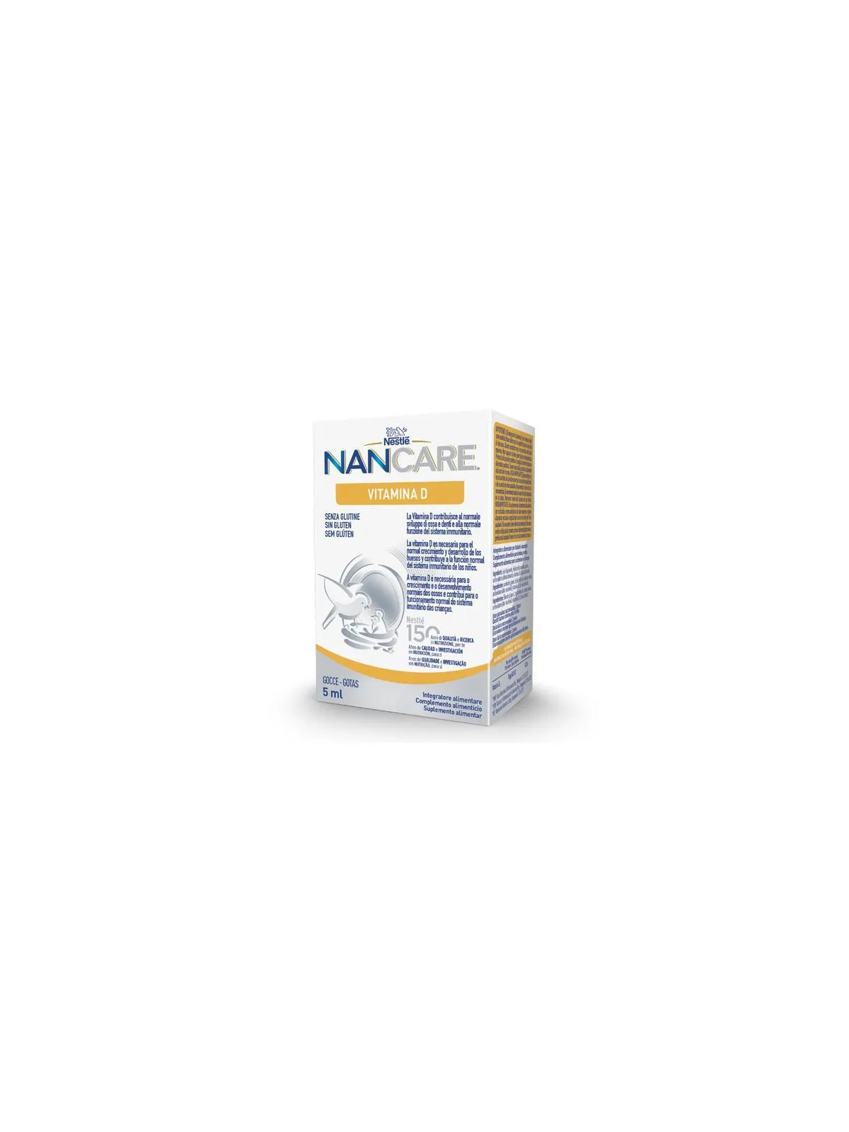 Nestlé NanCare Vitamine D Gouttes 5ml
