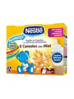 Nestlé Pyjama Lait et Céréales au Miel 2x250ml