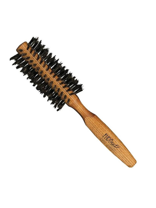 Eurostil Brosse Ronde Professionnelle Poils de Sanglier 18mm 1 unité