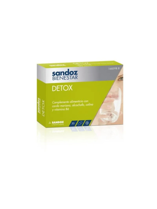 Sandoz Bienestar Detox 30 Capsules