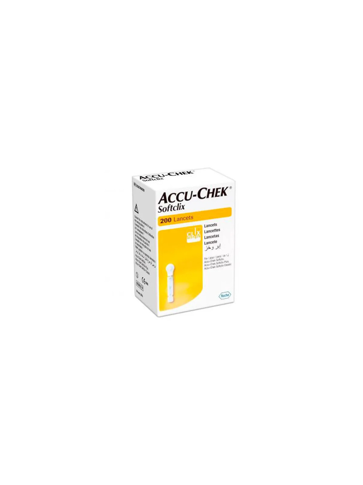 Roche Accu-Chek Softclix 200 Lancettes
