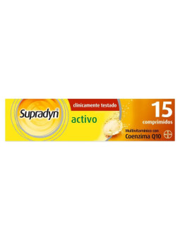 Supradyn Activo Effervescent 15 Comprimés