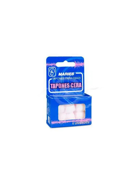 Maries Bouchons d'Oreilles en Cire 6 Pièces