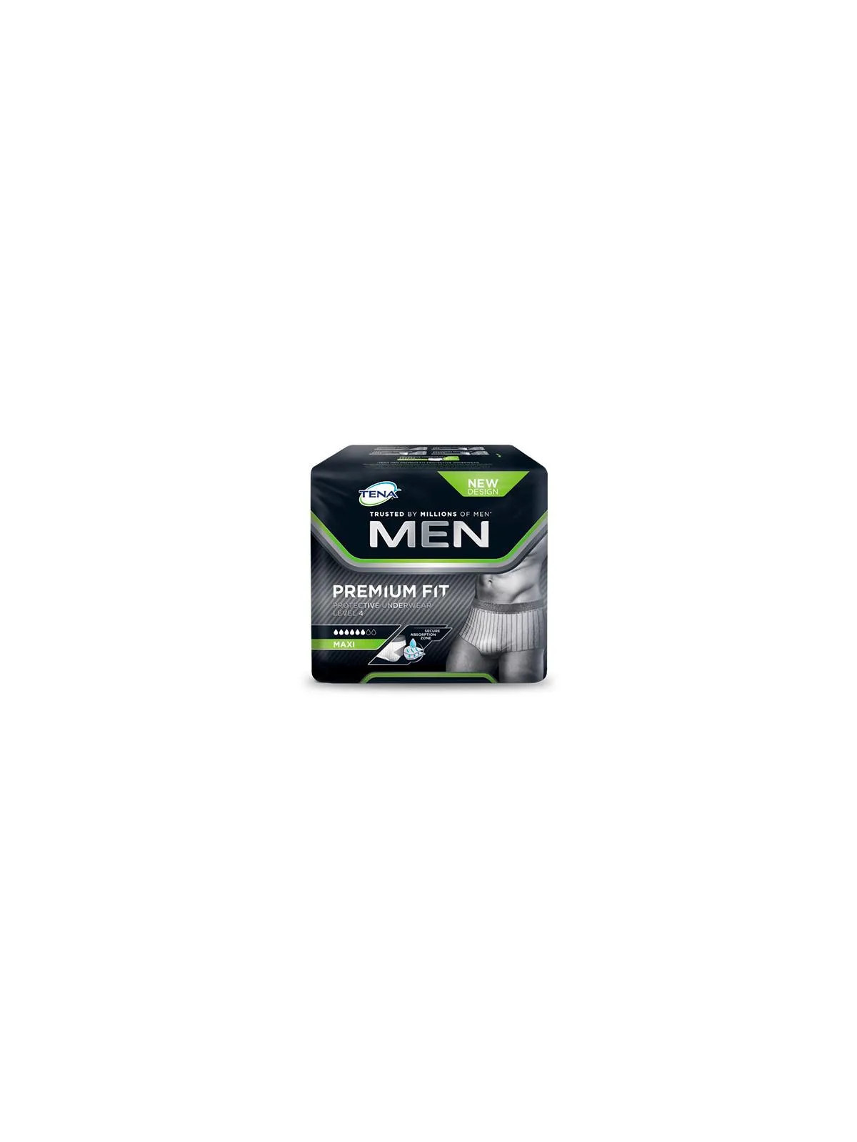 Tena Men Sous-Vêtement Absorbant Premium Fit 10 Unités