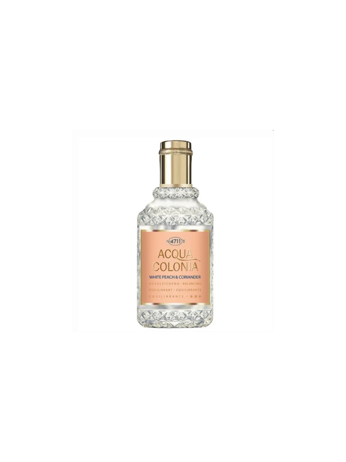 4711 Acqua Colonia White Peach & Coriander Eau de Cologne Vaporisateur 50ml