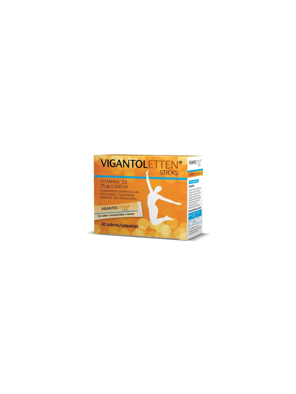 Merck Vigantoletten Vitamine D3 Sticks 30 Unités