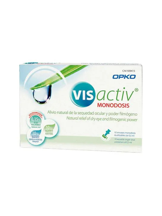 Pharmadiet Master Diet Vis Activ Gouttes Oculaires 10 Monodoses