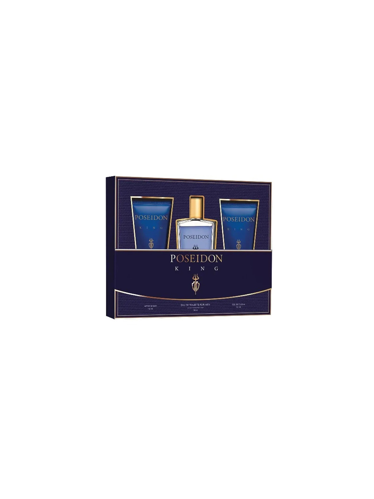 Aire De Sevilla Poseidon King Men Eau De Toilette Vaporisateur 150ml Coffret 3 Produits