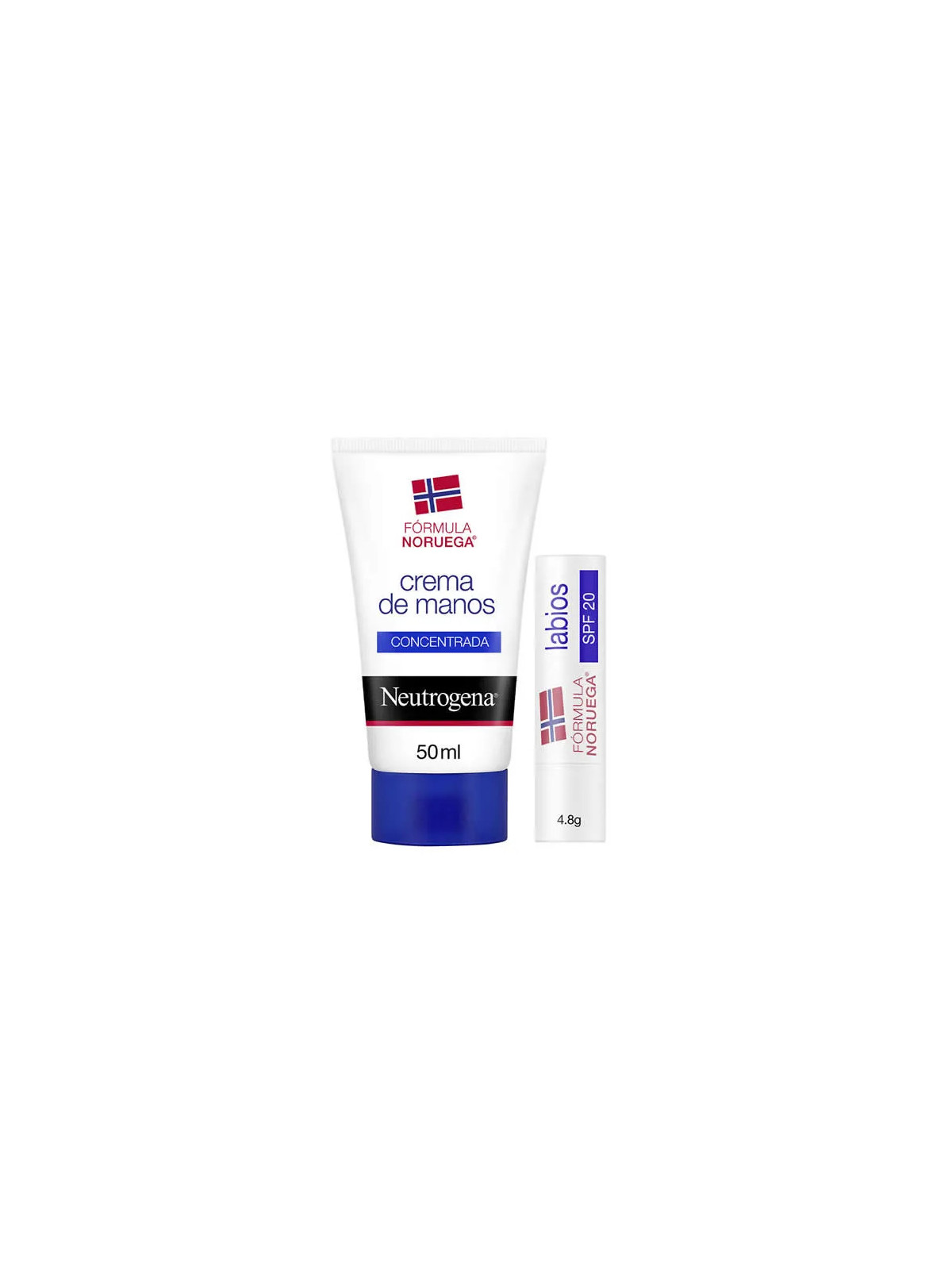 Neutrogena Crème Mains Parfumée 50ml + Soin Lèvres SPF 20 4.8g