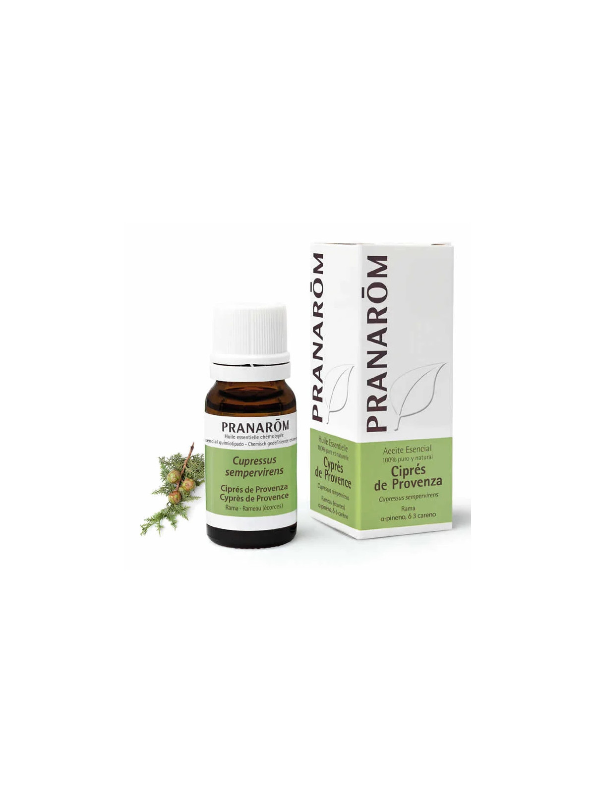 Pranarôm Huile Essentielle Cyprès de Provence 10ml