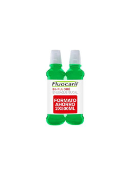 Fluocaril Bain de Bouche Bi-Fluoré 2x500ml Duo