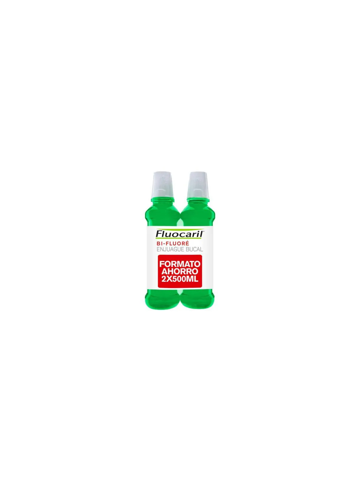 Fluocaril Bain de Bouche Bi-Fluoré 2x500ml Duo