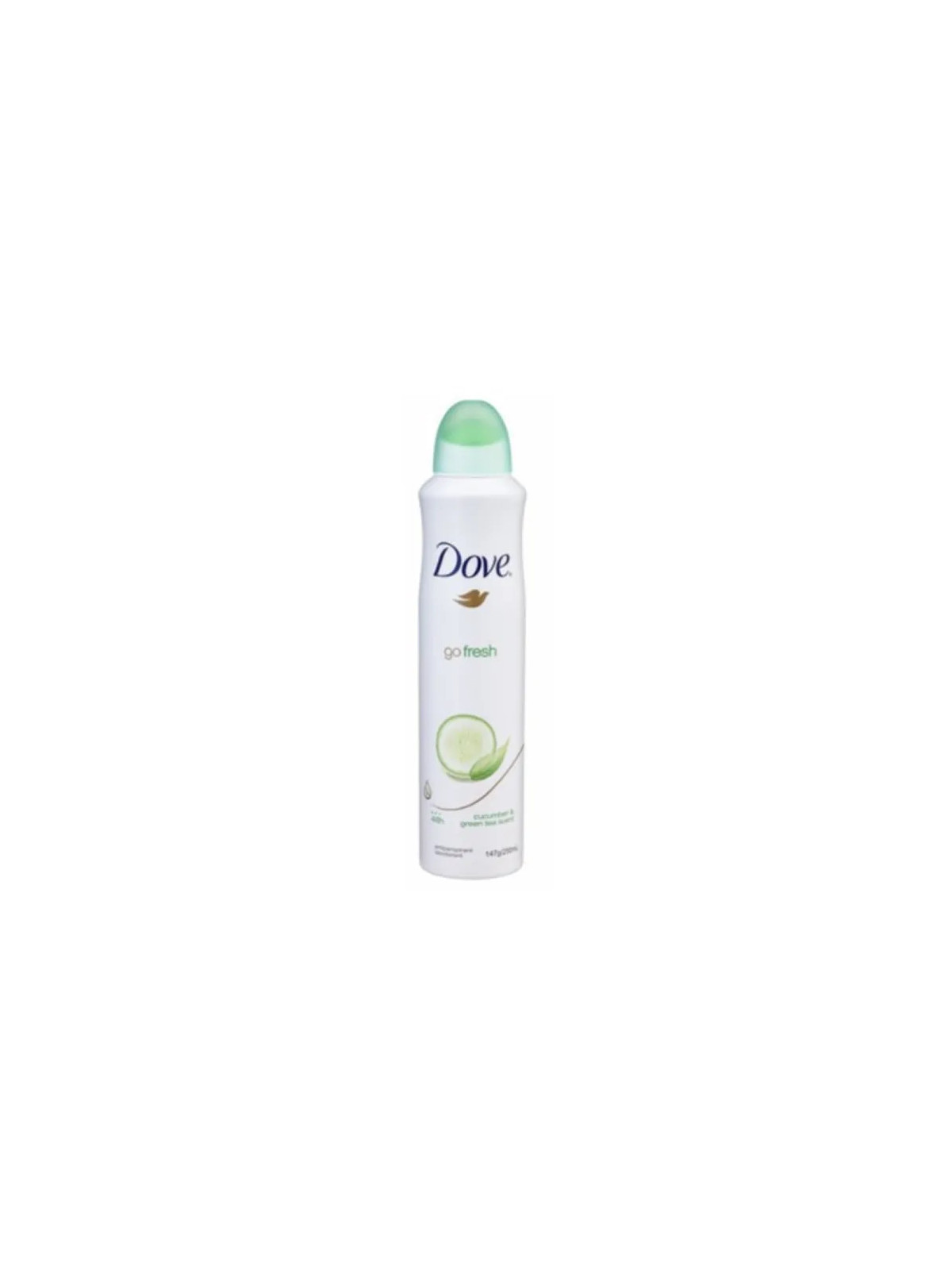 Dove Go Fresh Concombre et Thé Vert Déodorant Vaporisateur 250ml