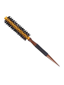 Eurostil Brosse Ronde Aluminium Mélange Sanglier 10mm 1 Pièce