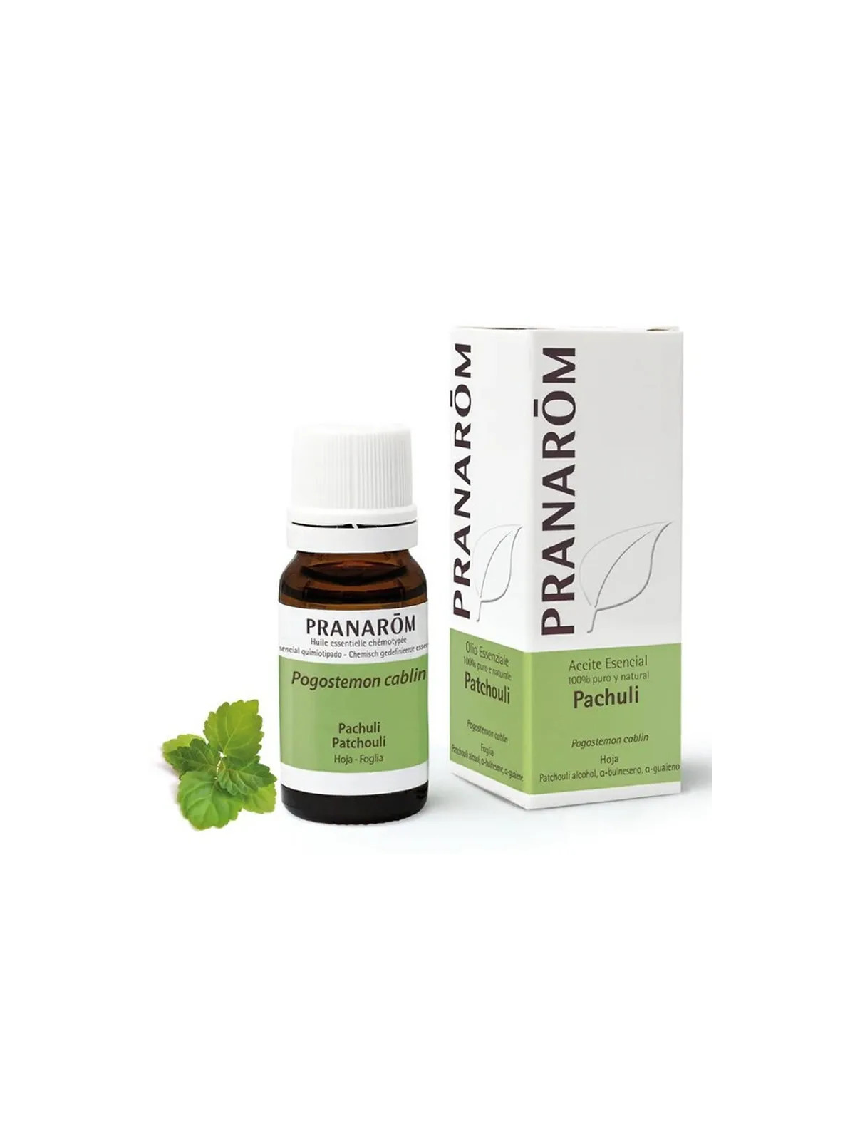 Pranarôm Huile Essentielle de Patchouli Bio (Pogostemon cablin) 10ml