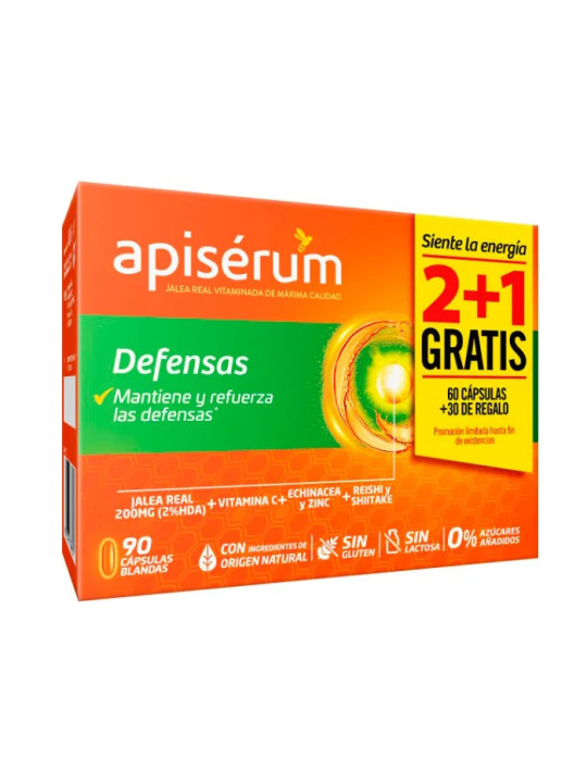 Apisérum Défenses Pack 3 Mois 90 Capsules