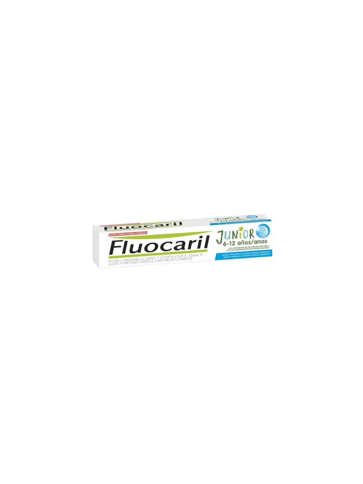 Fluocaril Dentifrice Junior Goût Bubble 6-12 Ans 75ml