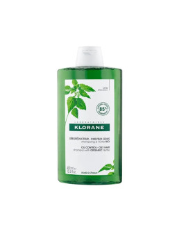 Klorane Shampoing à l'Ortie Bio - Séborégulateur Cheveux Gras 400ml