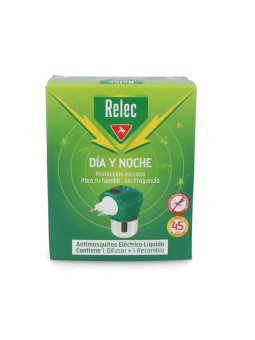 Relec Diffuseur Électrique Anti-Moustiques Liquide + Recharge