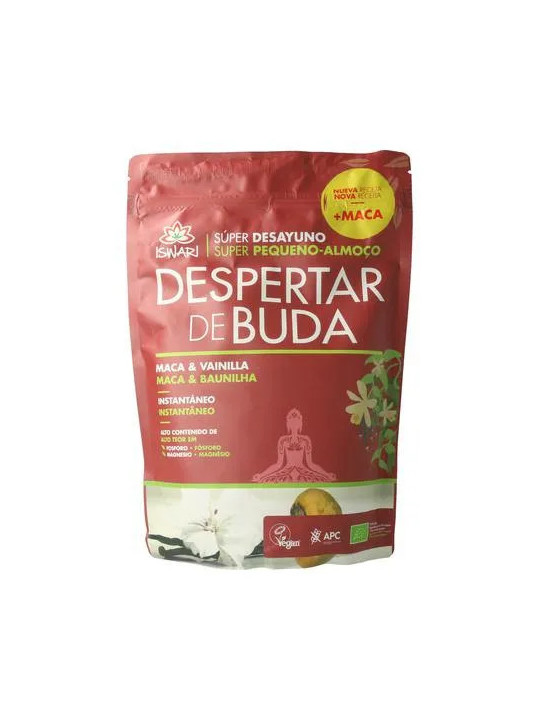 Iswari Super Petit-Déjeuner Maca et Vanille Bio 360g