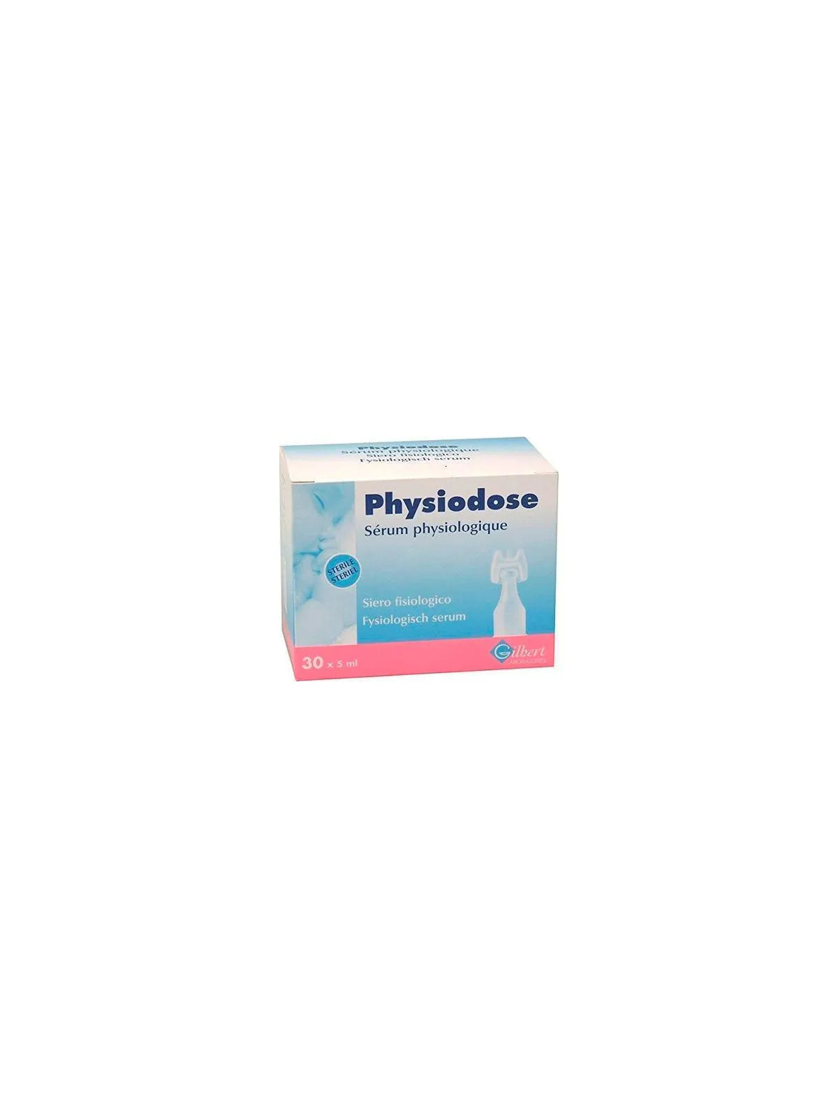 Gilbert Physiodose Sérum Physiologique 30 Unidoses
