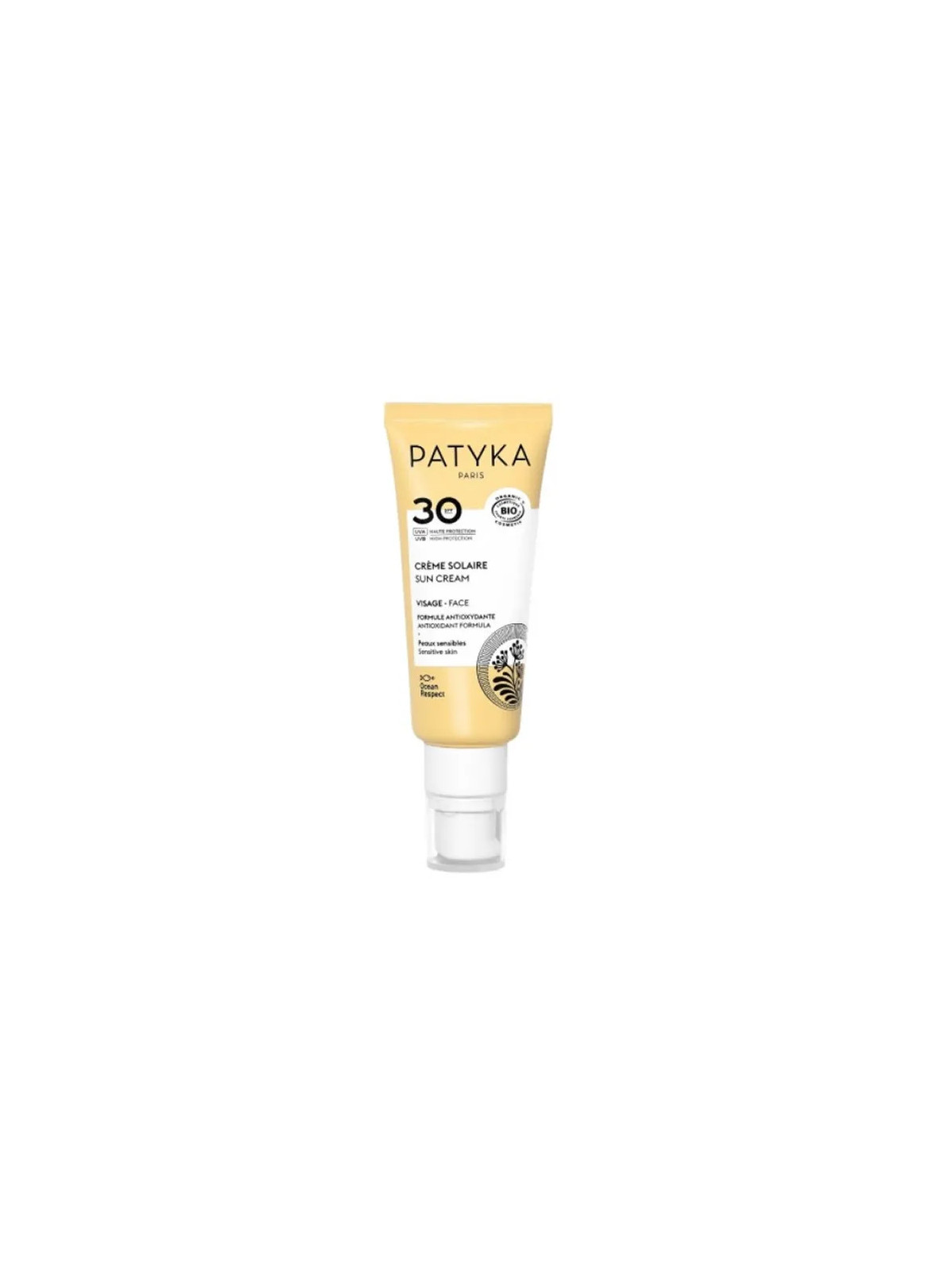 PATYKA Crème Solaire Visage SPF30 40ml