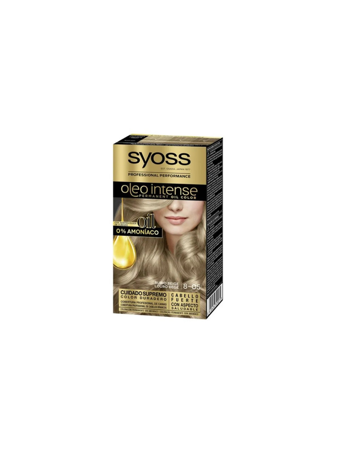 Syoss Oleo Intense Coloration Permanente 8-05 Blond Beige