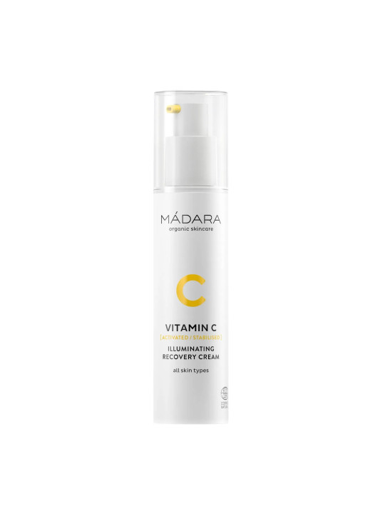 Mádara Vitamin C Crème Illuminatrice Tous Types de Peaux 40ml