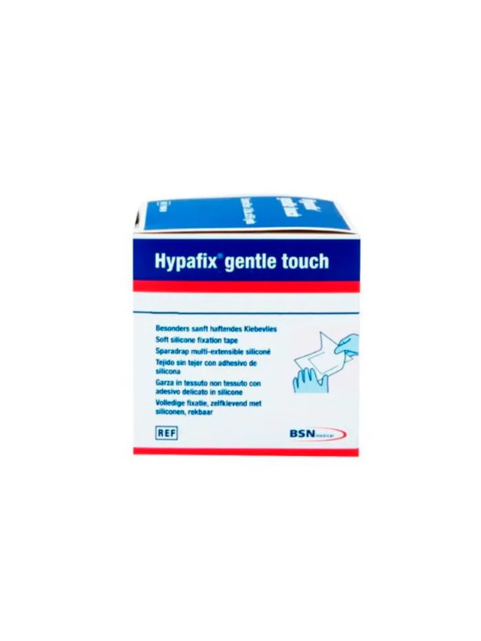 BSN Medical Hypafix Gentle Touch Bande Adhésive Silicone Souple 5cmx5m
