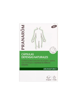 Pranarôm Aromaforce Défenses Naturelles Bio 30 Capsules